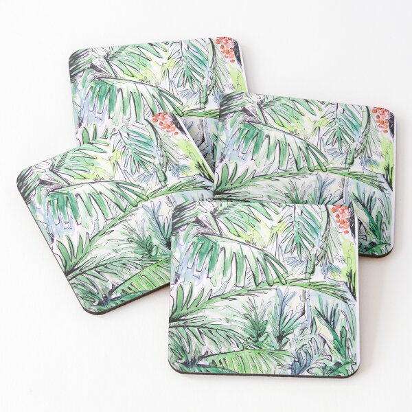 Item preview, Rainforest watercolour print designed and sold by Covo Studio.