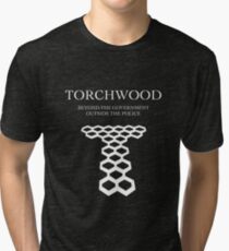 Torchwood; Outside the government, beyond the police Tri-blend T-Shirt