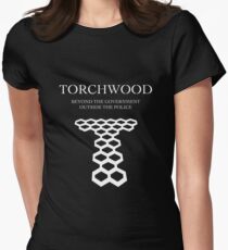 Torchwood; Outside the government, beyond the police Women's Fitted T-Shirt