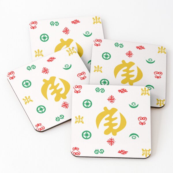 Item preview, Adinkra Symbols - Gye Nyame highlighted - White designed and sold by SammyBad.