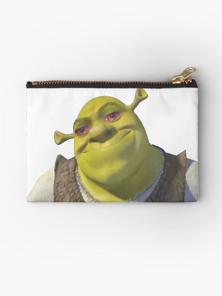 Shrek face meme | Zipper Pouch