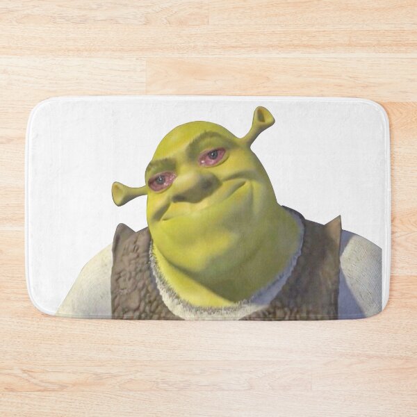 Vista previa del artículo con la obra «Shrek llorando Meme», diseñado y vendido por chelseated.