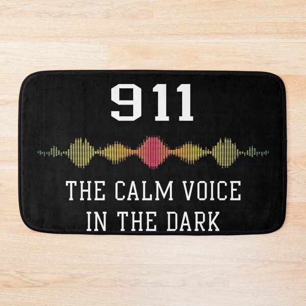 Item preview, Voice dispatcher - The calm voice in the dark - 911 designed and sold by xagta10.