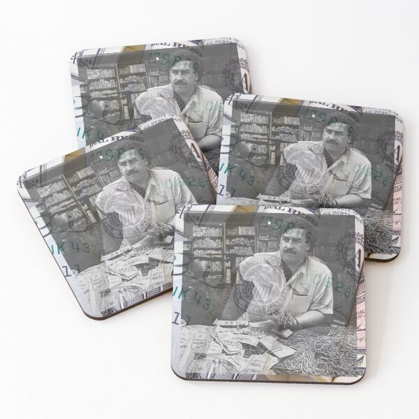 Item preview, Pablo Escobar Dollar bill Rubber designed and sold by Hectic-Co.