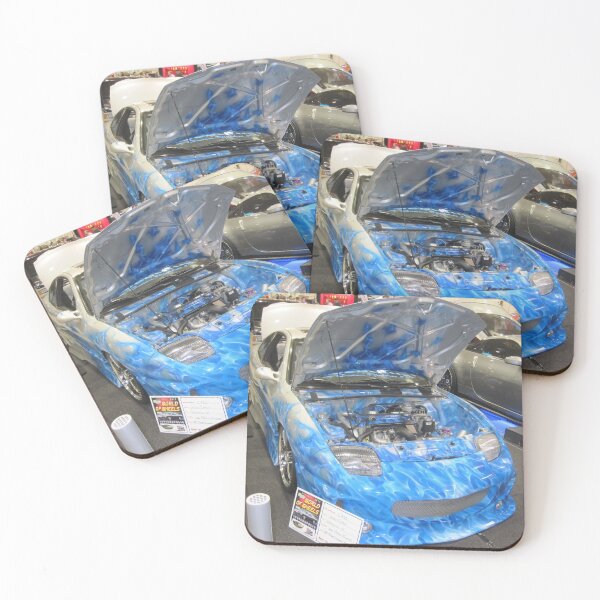 Item preview, Blue Flames Car designed and sold by mltrue.