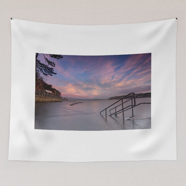 Item preview, Clevedon Marine Lake sunrise designed and sold by Naturally Mindful.