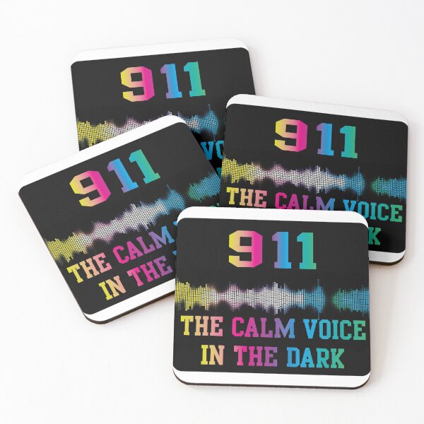 Item preview, Voice dispatcher - The calm voice in the dark - 911 - Rainbow designed and sold by xagta10.