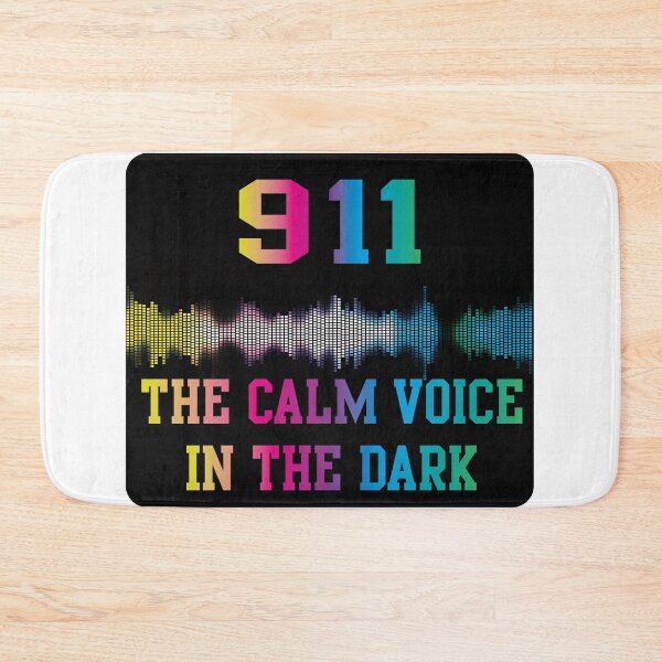 Item preview, Voice dispatcher - The calm voice in the dark - 911 - Rainbow designed and sold by xagta10.