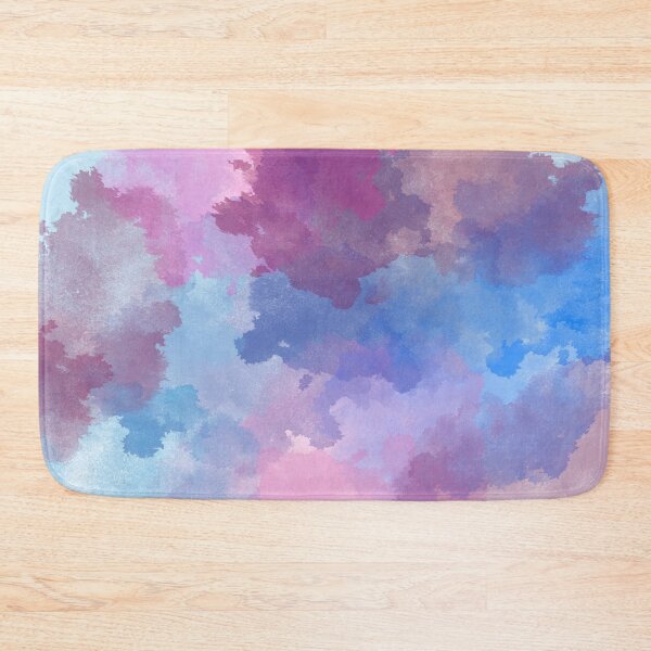 Item preview, Blue and Lavender Abstract Watercolor  designed and sold by GraphicsbyNel.