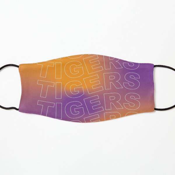 Clemson Tigers Gradient Print Kids Mask