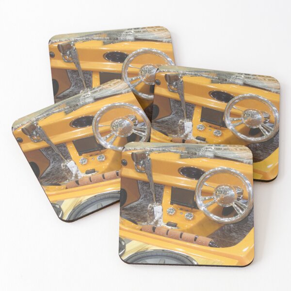 Item preview, Orange and Silver Car interior designed and sold by mltrue.