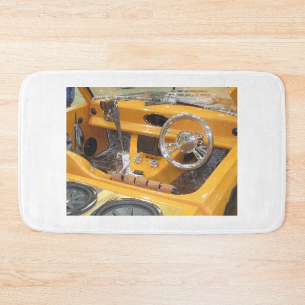 Item preview, Orange and Silver Car interior designed and sold by mltrue.