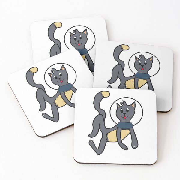 Item preview, Flying Cat In Space Astronaut designed and sold by Rustic Valley Studio.