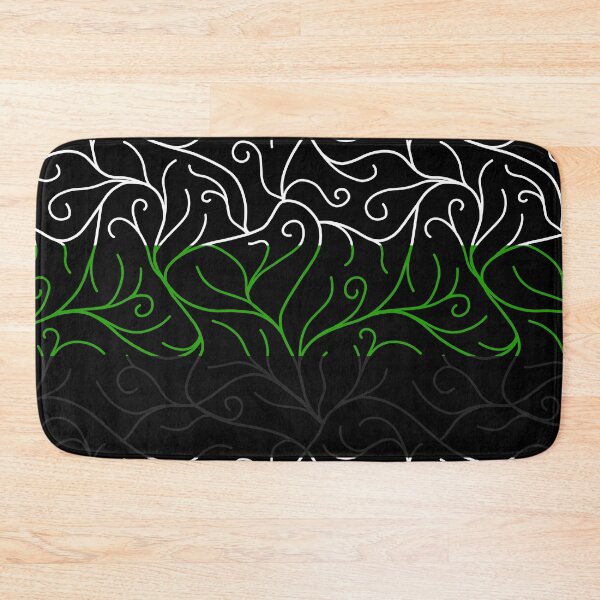 Item preview, Black Velvet, Neutrois Flag Vines designed and sold by StephOBrien.