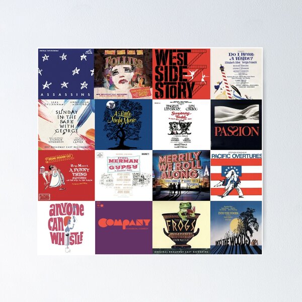 Item preview, Sondheim collage designed and sold by paigelambert.