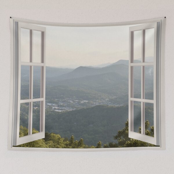 Item preview, Appalachian Mountains Window Tapestry designed and sold by mbarimo7.