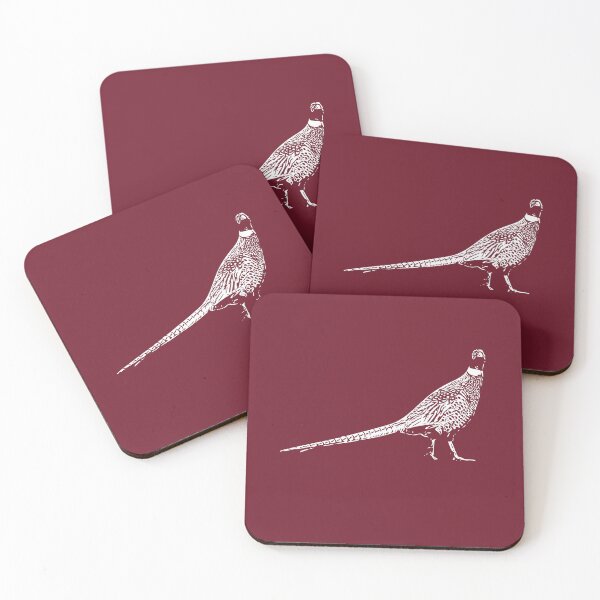 Item preview,  Pheasant White Print  designed and sold by designsasstultd.
