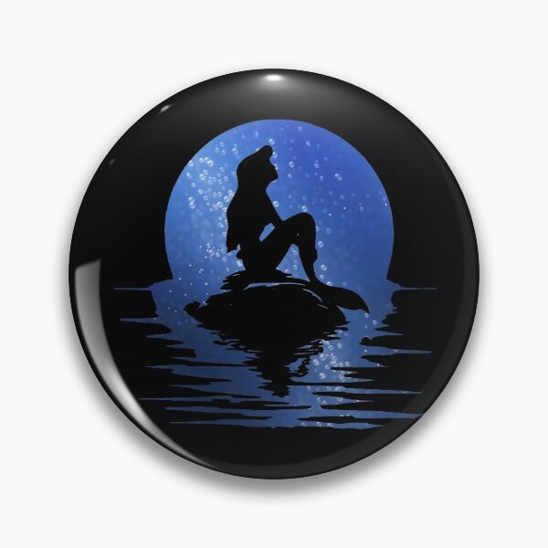 Item preview, Little Mermaid - Light Blue Bubbles designed and sold by AmberFTVault.