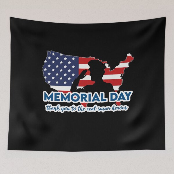 Item preview, Memorial Day  American flag . Happy Memorial Day designed and sold by YouHappyMyHappy.