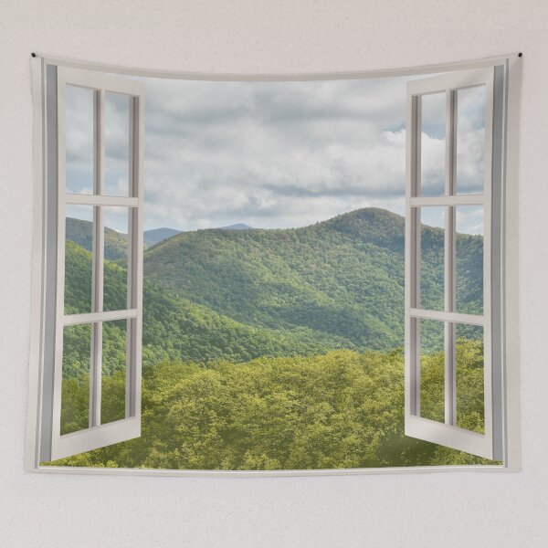 Item preview, Appalachian Mountains Window Tapestry designed and sold by mbarimo7.