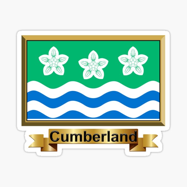Item preview, Cumberland Flag Gifts, Stickers & Products (N) designed and sold by mpodger.