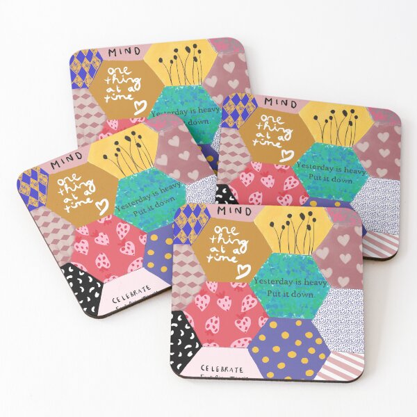 Item preview, Hexagon mosaic designed and sold by StudioLaWiene.