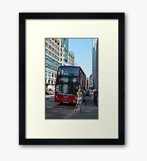 Taxi ! Framed Print