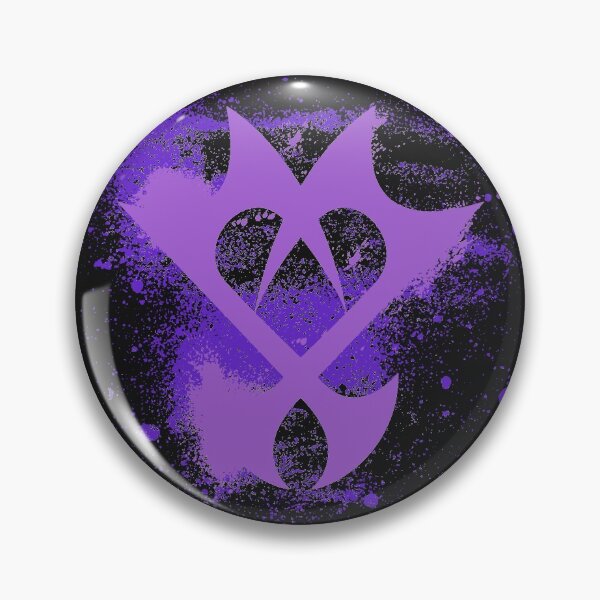 Item preview, Kingdom Hearts Brushed Unversed Emblem designed and sold by Fabio Zannini.