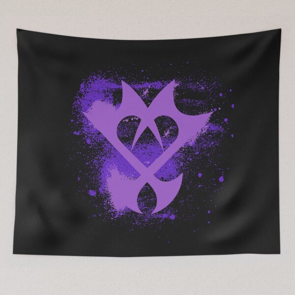 Item preview, Kingdom Hearts Brushed Unversed Emblem designed and sold by Fabio Zannini.
