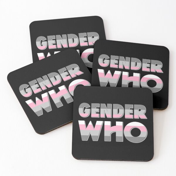 Item preview, Gender Who - Demigirl designed and sold by gallifreystede.
