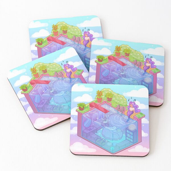 Item preview, Mermaid Pool House! designed and sold by controlzee-.