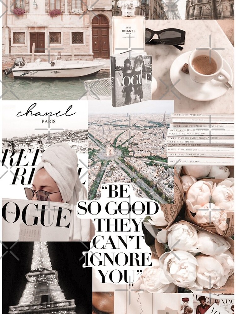 PARISIAN MORNINGS VOGUE COLLAGE by abbymoriartyy