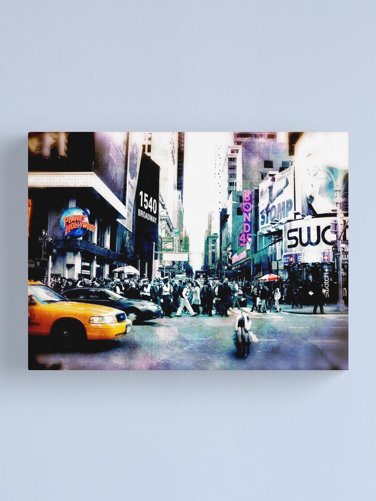 Thumbnail 1 of 3, Canvas Print, Lost Artist in NYC designed and sold by KatarinaSilva.