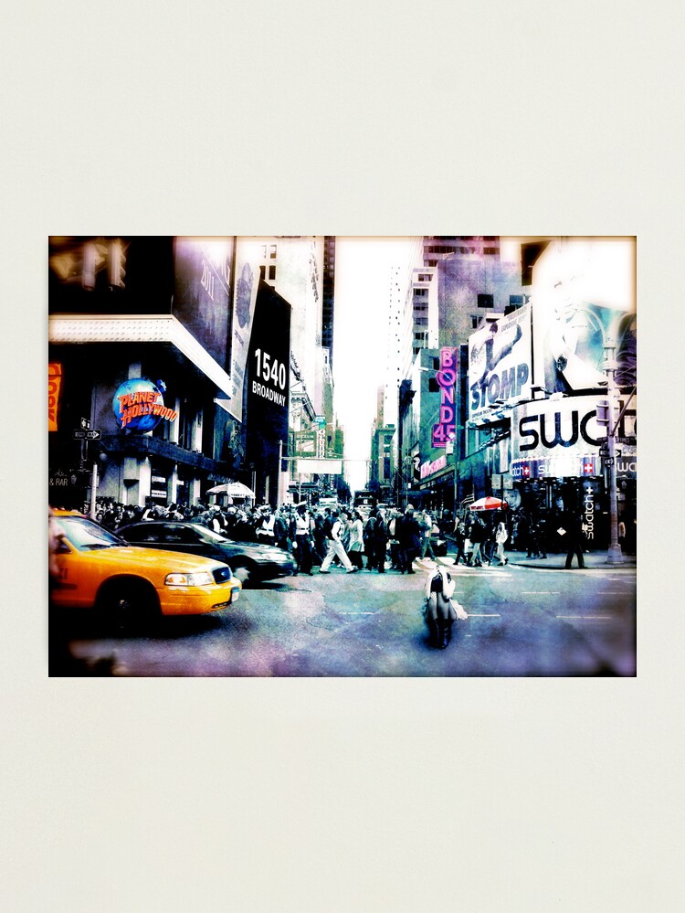 Alternate view of Lost Artist in NYC Photographic Print