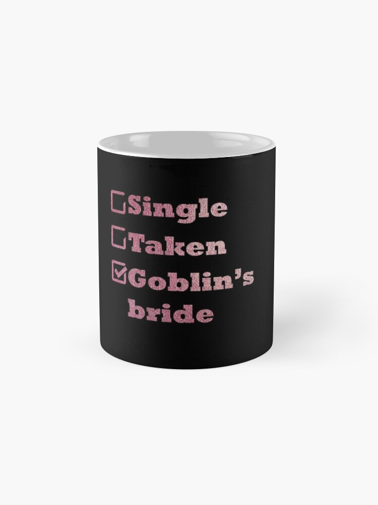 Alternate view of Single Taken Goblin's Bride Rose Gold Mug