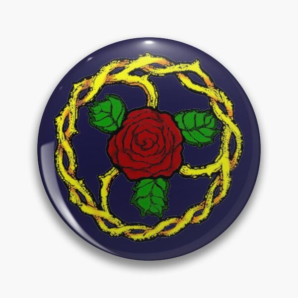 Item preview, Guilded Thorn Symbol [Blue] Tapestry designed and sold by LegaciesLARP.
