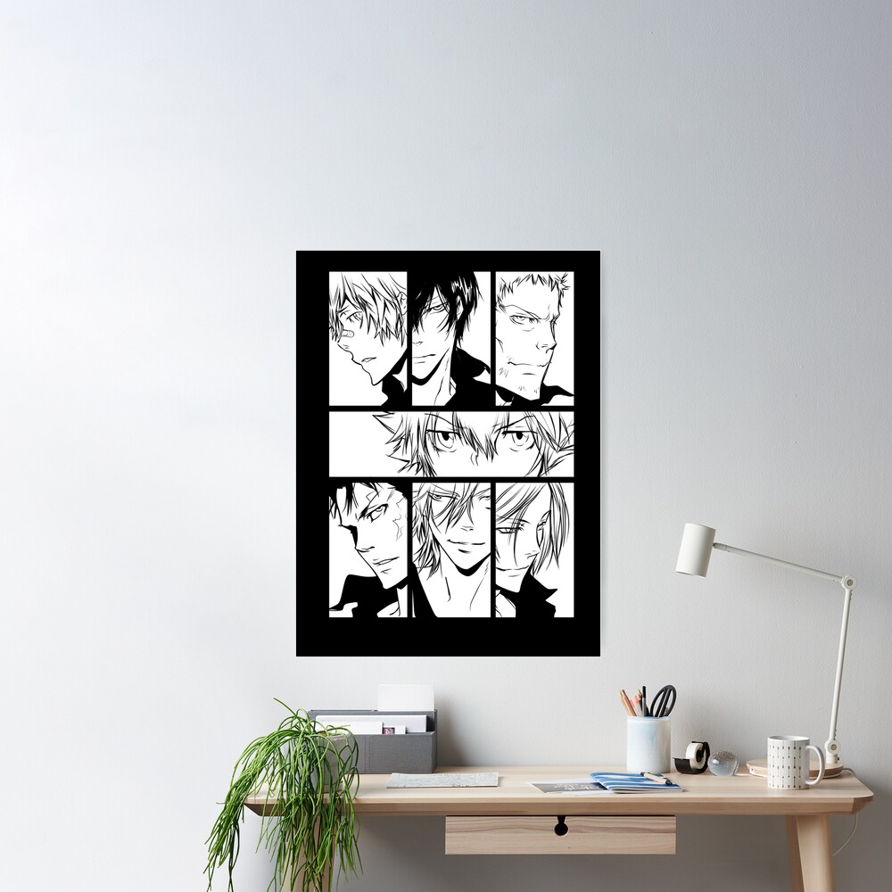 Anime Manga Katekyo Hitman Reborn Poster for Room Aesthetics Decorative  Picture Print Wall Art Canvas Posters Gifts 24x36inch(60x90cm) UnFramed