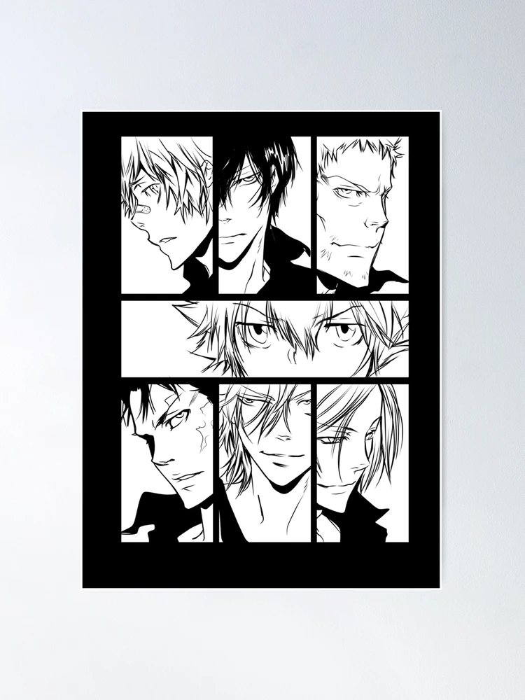 Hitman Reborn Small Paper store Posters Set of 8