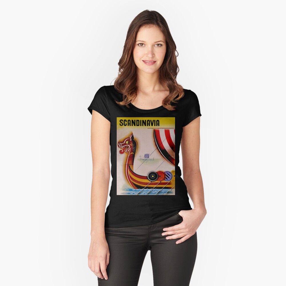 Item preview, Fitted Scoop T-Shirt designed and sold by Glimmersmith.