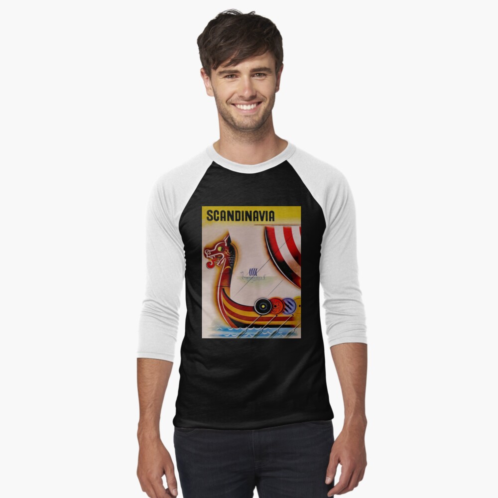 Item preview, Baseball ¾ Sleeve T-Shirt designed and sold by Glimmersmith.