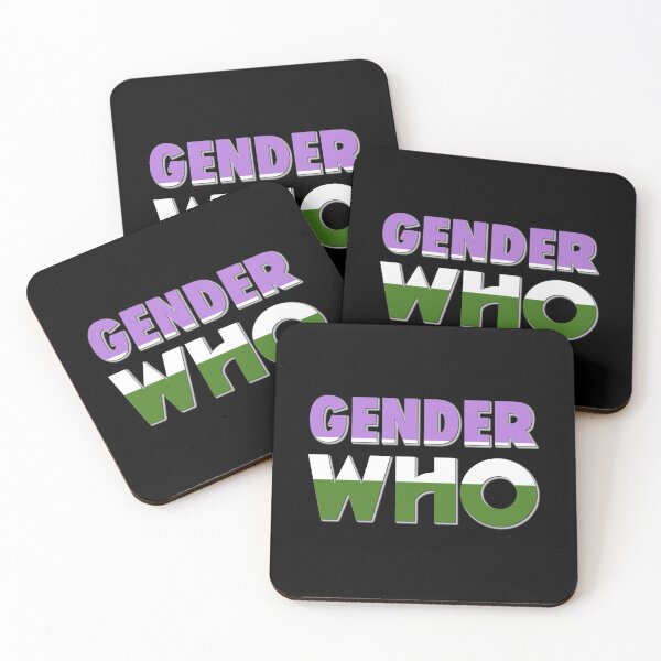 Item preview, Gender Who - Genderqueer designed and sold by gallifreystede.