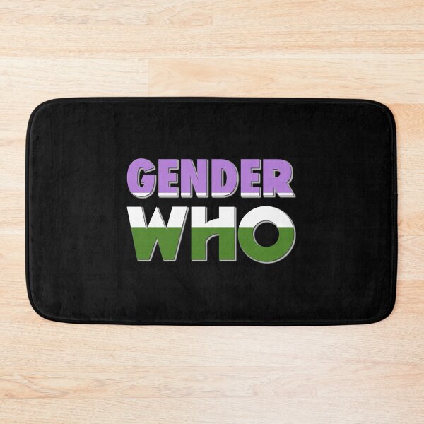 Item preview, Gender Who - Genderqueer designed and sold by gallifreystede.