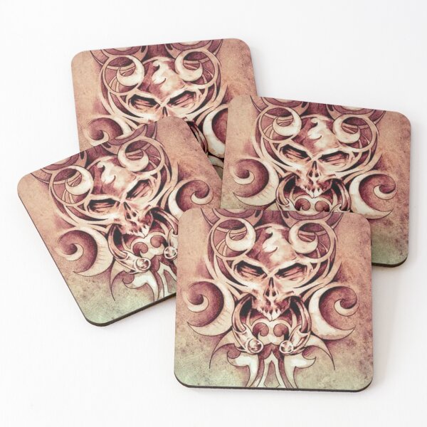 Item preview, Tribal Ornate Skull Design designed and sold by ryaneliz91.
