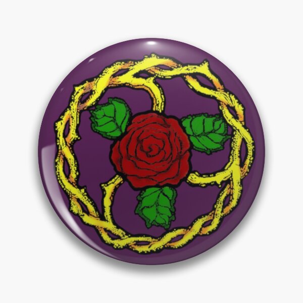 Item preview, Guilded Thorn Symbol [Purple] designed and sold by LegaciesLARP.