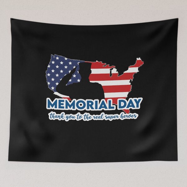 Item preview, Memorial Day  American flag . Happy Memorial Day designed and sold by YouHappyMyHappy.