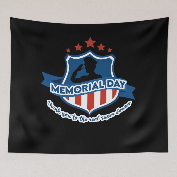 Item preview, Memorial Day  American flag . Happy Memorial Day designed and sold by YouHappyMyHappy.
