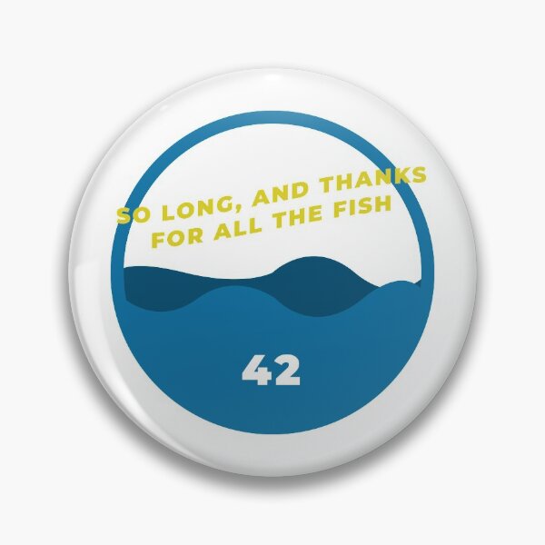 Item preview, So Long and Thanks for All the Fish Poket designed and sold by lariihonorato.