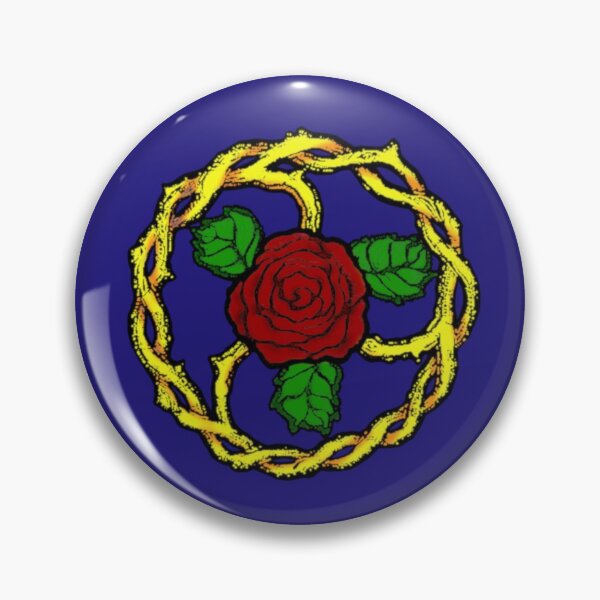Item preview, Guilded Thorn Symbol [Blue] designed and sold by LegaciesLARP.