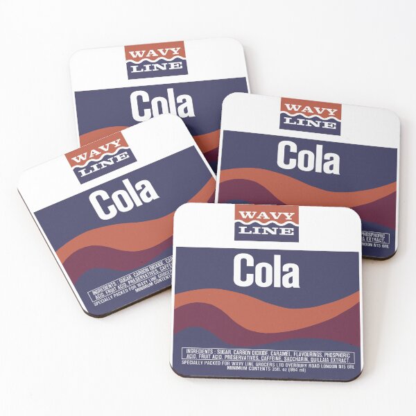 Item preview, Wavy Line Cola designed and sold by beastmustdie.