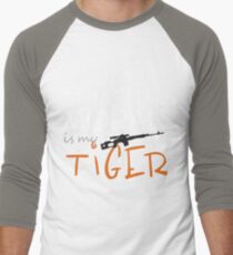 sebastian moran is my tiger Men's Baseball ¾ T-Shirt